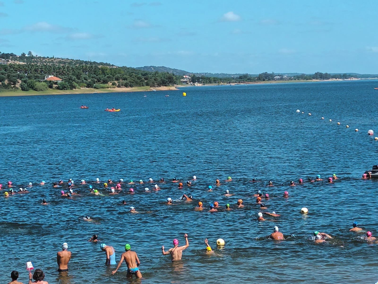 Albufeira de Montargil Atravessada a Nadar