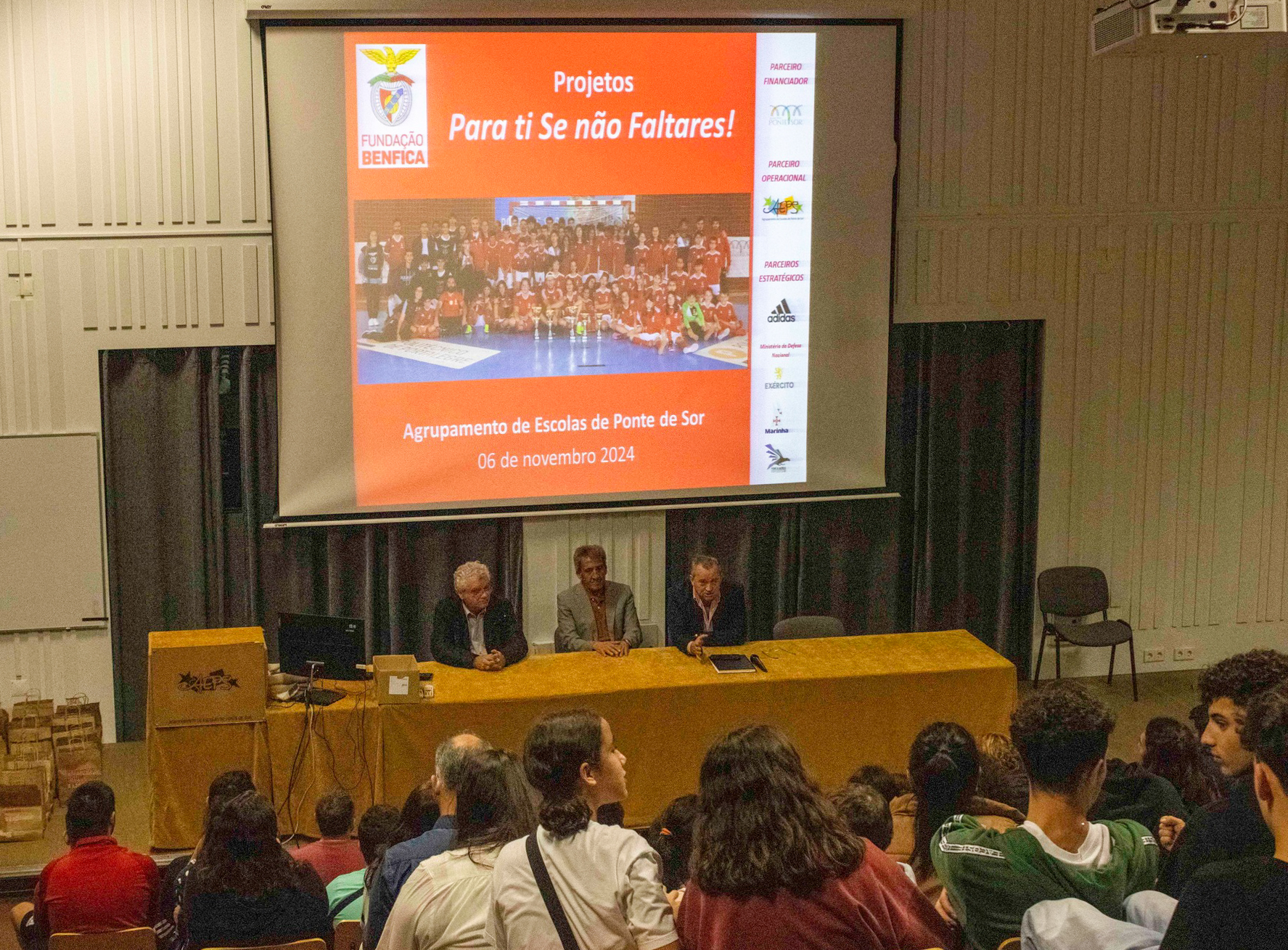 Município de Ponte de Sor e Fundação Benfica Dão Continuidade a Projeto