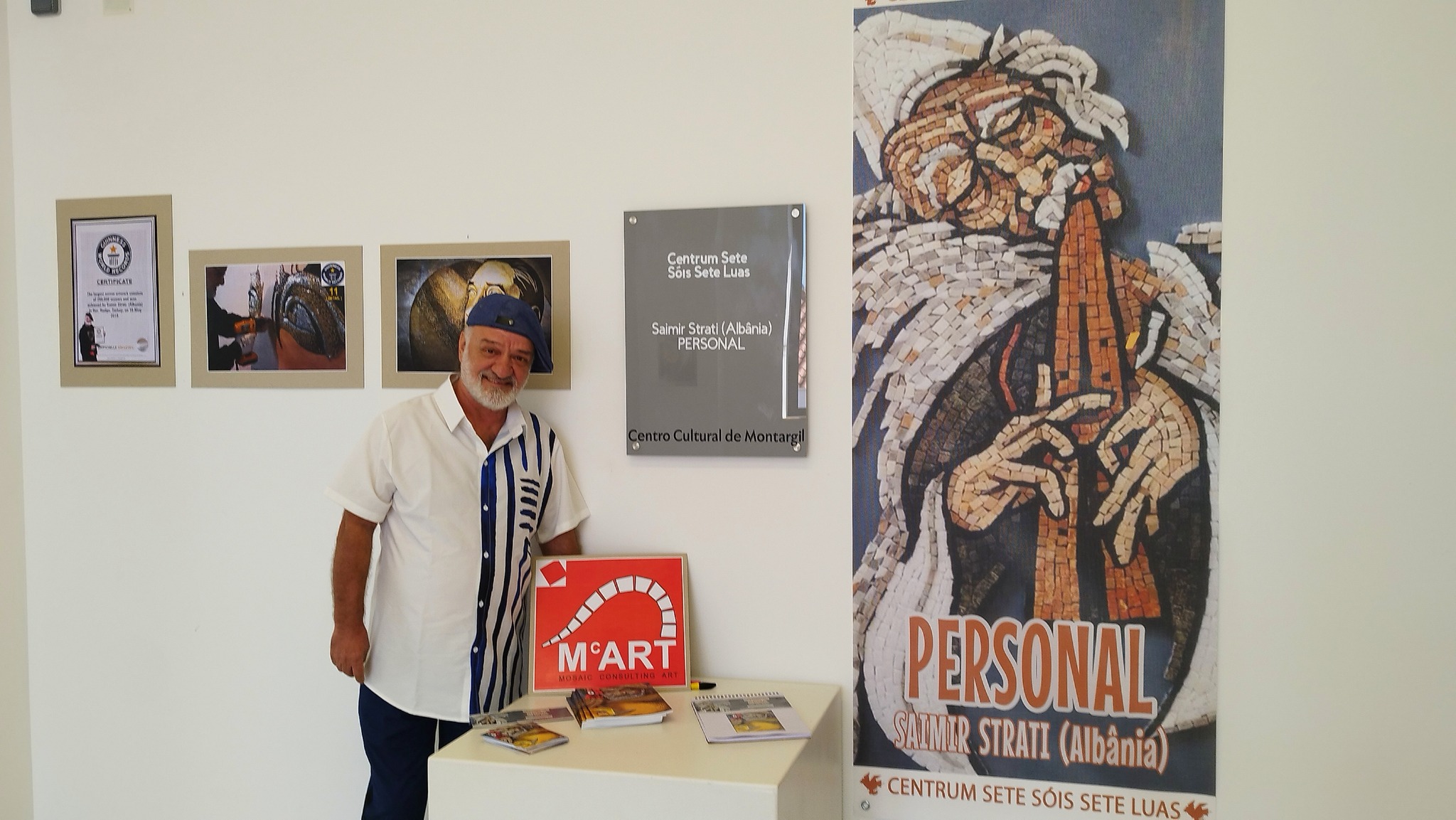 Saimir Strati Expõe no Centro Cultural de Montargil